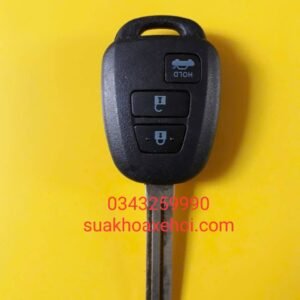 Chìa khóa xe Toyota – Vios 3 nút